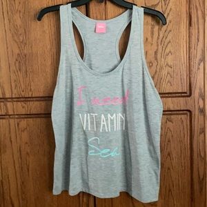 Razor Back Tee Size Large